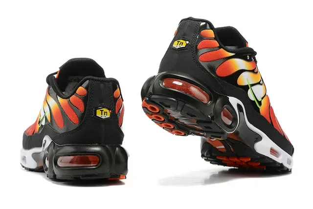 Nike Air Max Plus TN Black Silver Green Lifestyle Sneakers 19