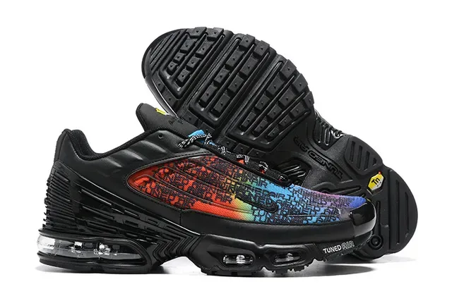 Nike Air Max Plus Tuned Air Black Gradient Lifestyle Sneakers 20