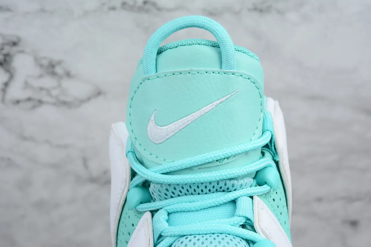 Nike Air More Uptempo Vert Menthe Blanc Sneakers Lifestyle 3
