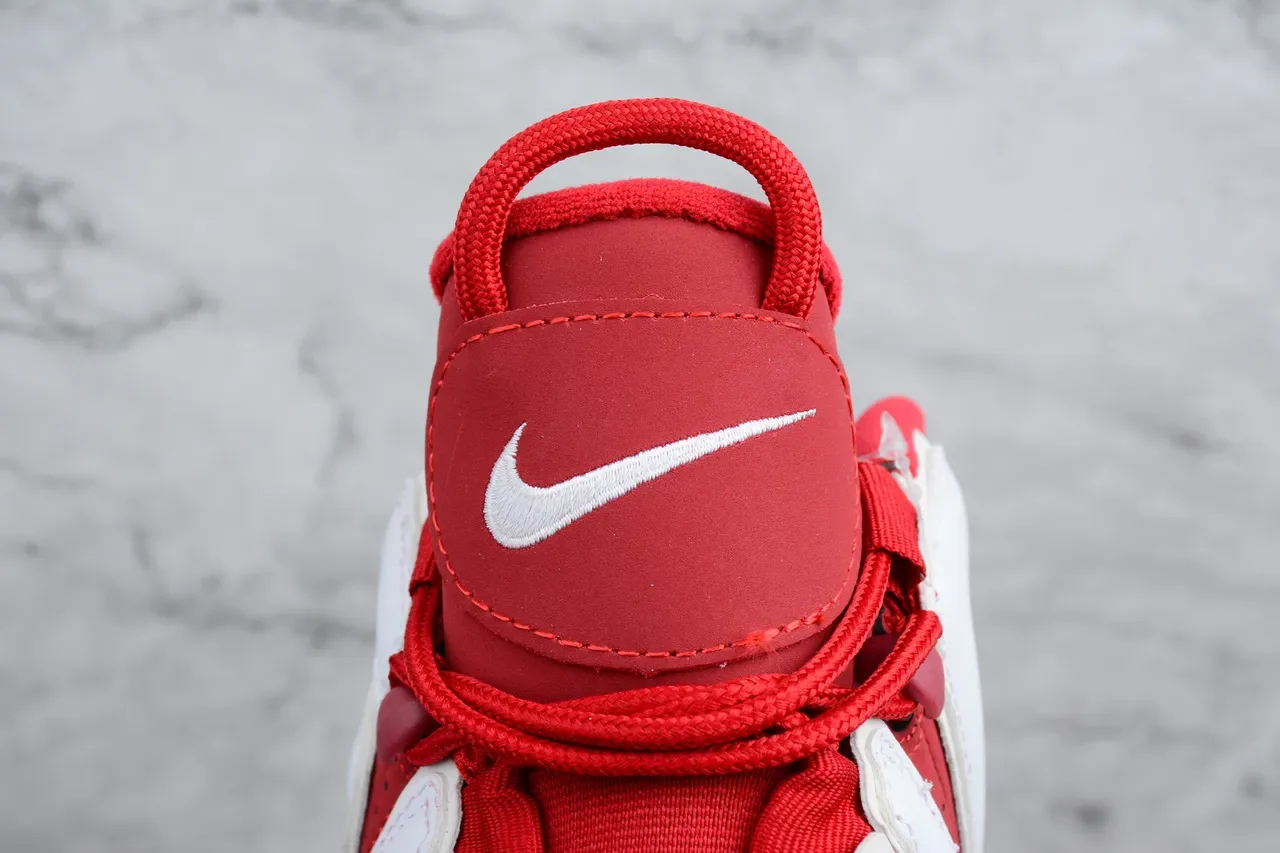 Nike Air More Uptempo 红白篮球鞋 3