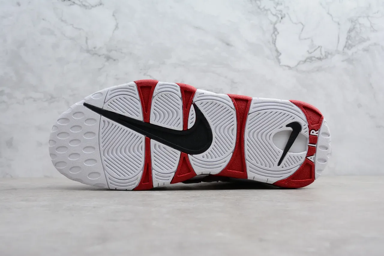 Nike Air More Uptempo 红白篮球鞋 6