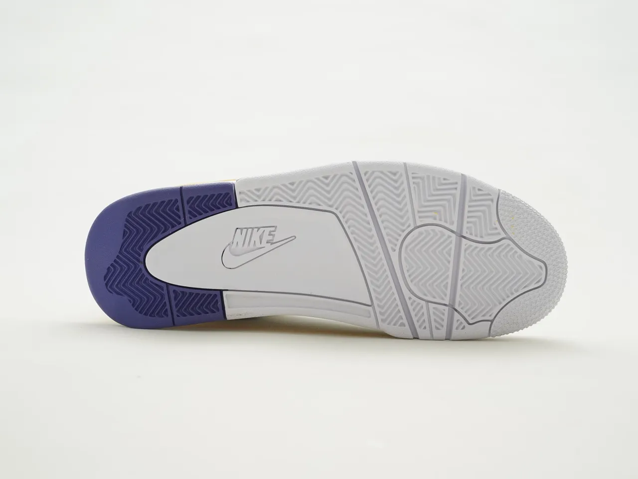 Nike Air Tech Challenge II White Purple Yellow Basketball Shoes 8