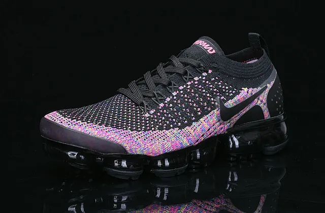 Nike Air VaporMax Flyknit Multicolor Speckled Lifestyle Sneakers 1