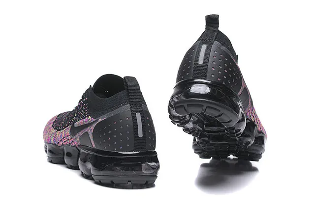 Nike Air VaporMax Flyknit Multicolor Speckled Lifestyle Sneakers 3