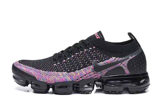 Nike Air VaporMax Flyknit Multicolor Speckled Lifestyle Sneakers 9