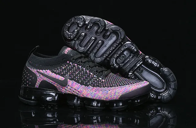 Nike Air VaporMax Flyknit Multicolor Speckled Lifestyle Sneakers 15