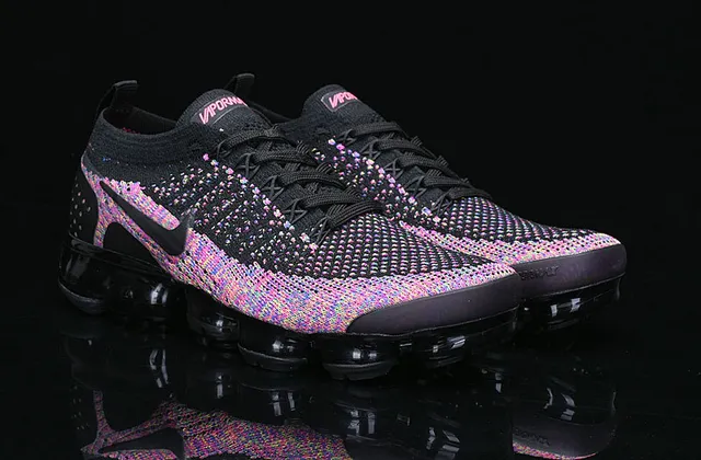 Nike Air VaporMax Flyknit Multicolor Speckled Lifestyle Sneakers 16