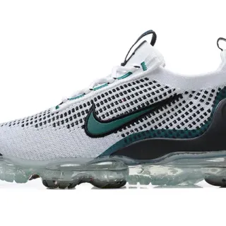 Nike Air VaporMax Flyknit White Teal Black Lifestyle Sneakers