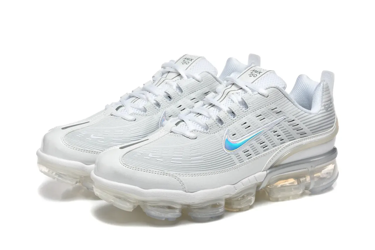 Nike Air VaporMax Plus Chaussures Lifestyle Gris Clair Holographique 6