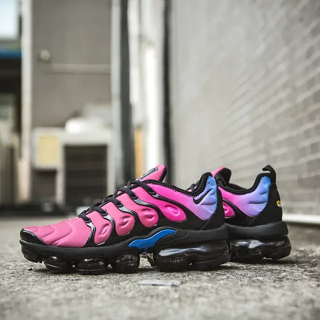 Nike Air VaporMax Plus Pink Purple Blue Lifestyle Sneakers 8