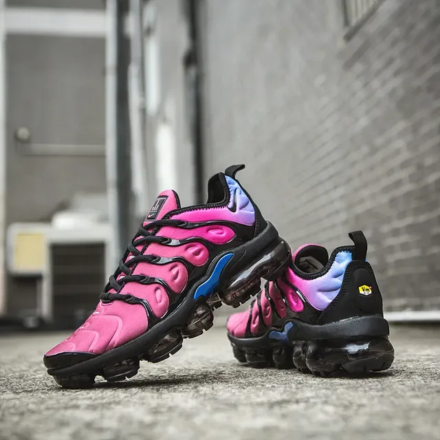 Nike Air VaporMax Plus Pink Purple Blue Lifestyle Sneakers 13