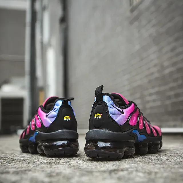 Nike Air VaporMax Plus Pink Purple Blue Lifestyle Sneakers 14