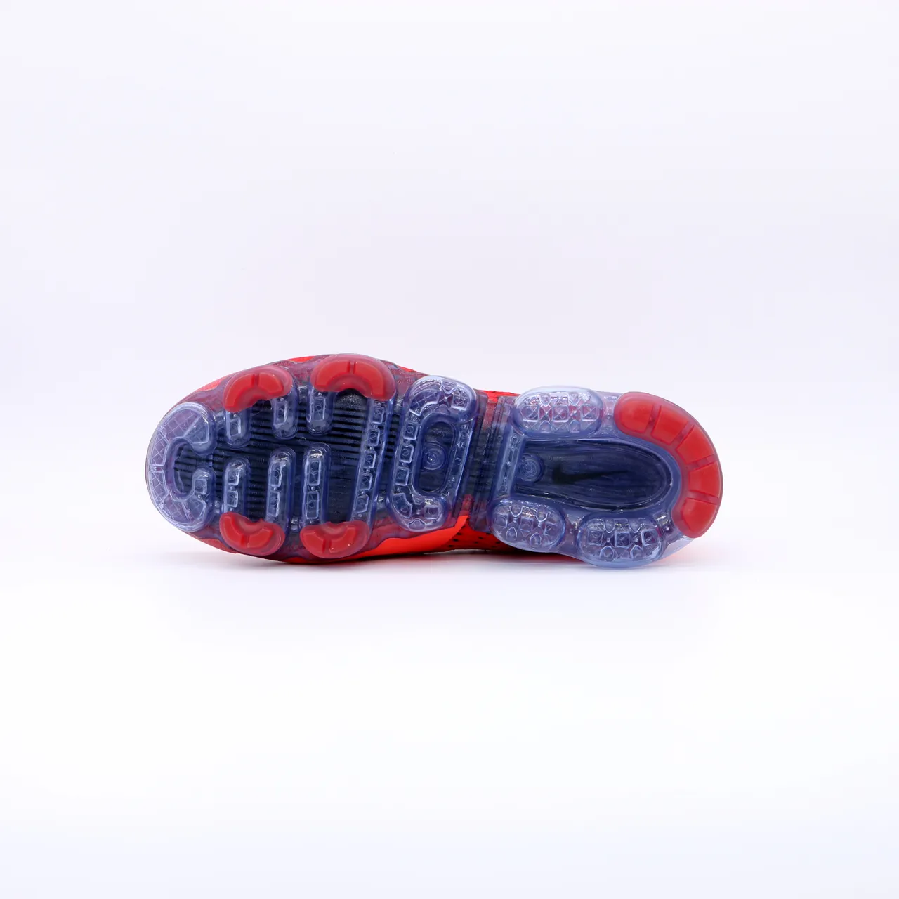 Nike Air VaporMax Red Black Translucent Sole Running Shoes 3