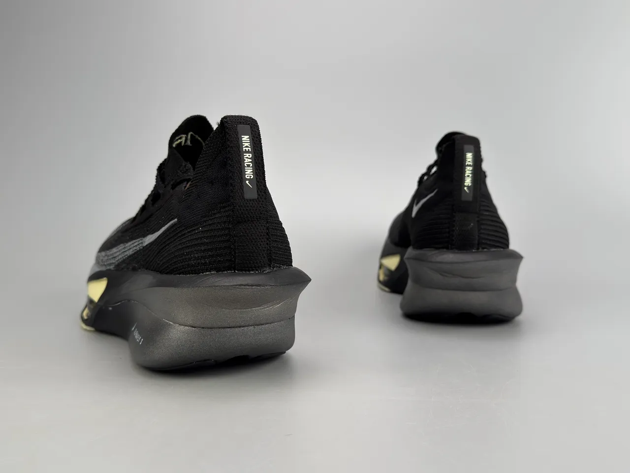 Nike Air Zoom Alphafly 3 Black Light Yellow Running Shoes 6