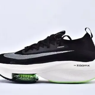 Nike Air Zoom Alphafly Zapatos de correr Negros Blancos Verdes