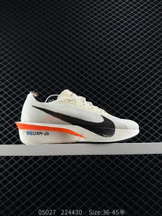 Nike Air Zoom Alphafly NEXT% 4 白色 黑色 橙色 跑鞋 2