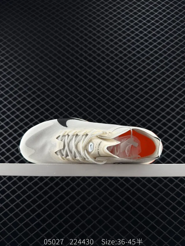 Nike Air Zoom Alphafly NEXT% 4 白色 黑色 橙色 跑鞋 5
