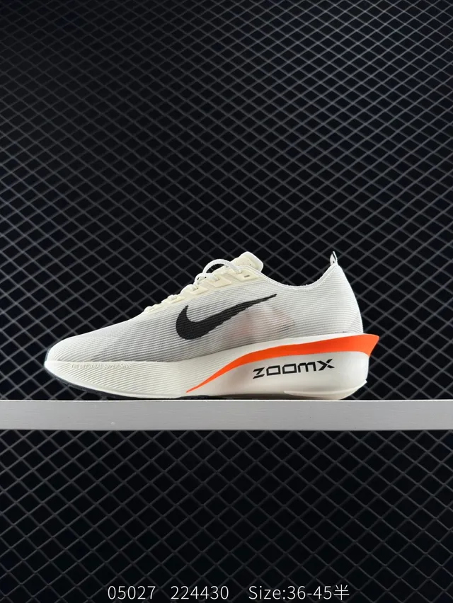 Nike Air Zoom Alphafly NEXT% 4 白色 黑色 橙色 跑鞋 6