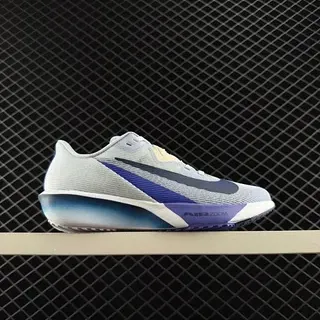 Nike Air Zoom Gris Azul Tricó Ingenieril Upper Gradiente Midsole Zapatillas de Running