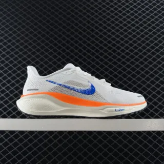 Nike Air Zoom Pegasus 41 White Orange Blue Running Shoes