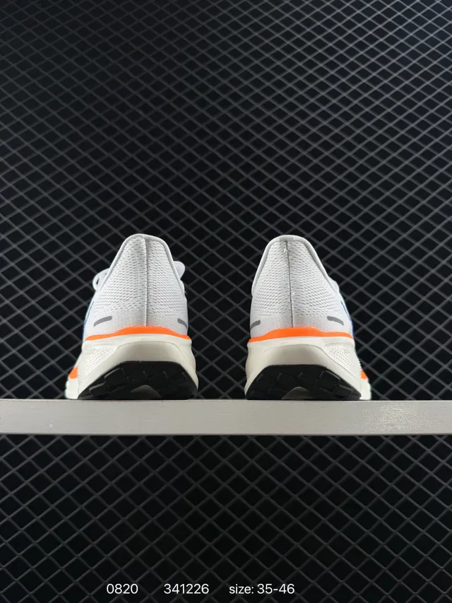 Nike Air Zoom Pegasus 41 Blanco Naranja Azul Zapatos de correr 4