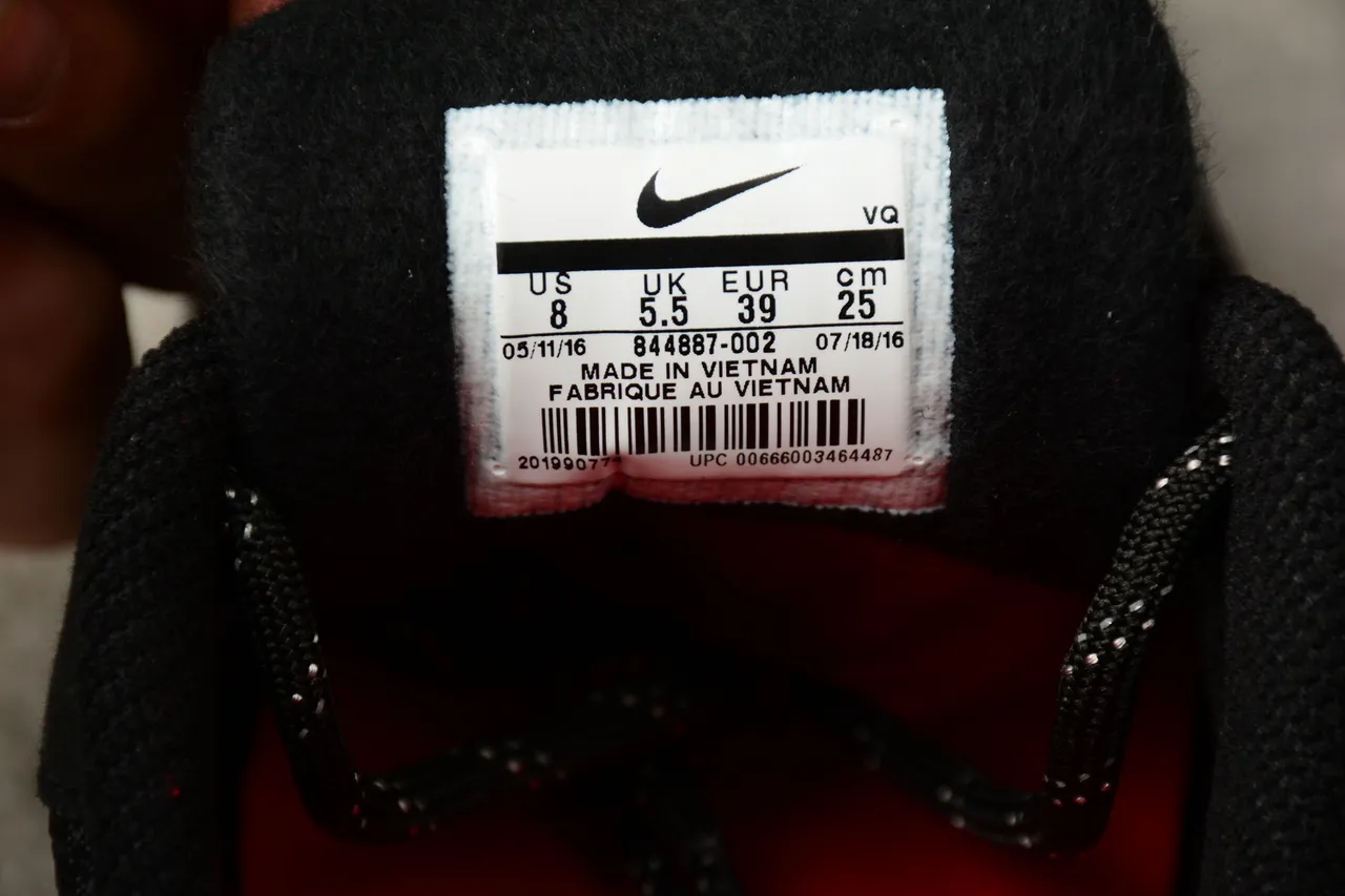 Nike Black Gray Knit Upper Speckled Midsole Lifestyle Sneakers 10