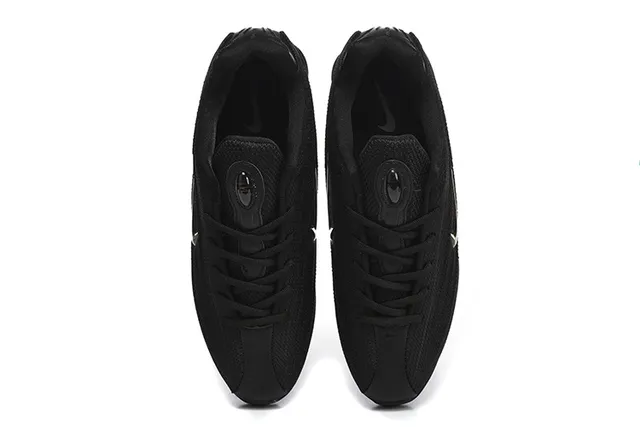 Nike Black Knit Upper Sculpted Wavy Midsole Lifestyle Sneakers 3
