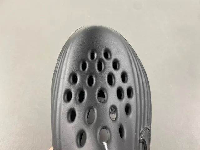 Nike Negro Rojo Moldeado Monolítico Construcción Acanalado Suela Intermedia Zueco 5