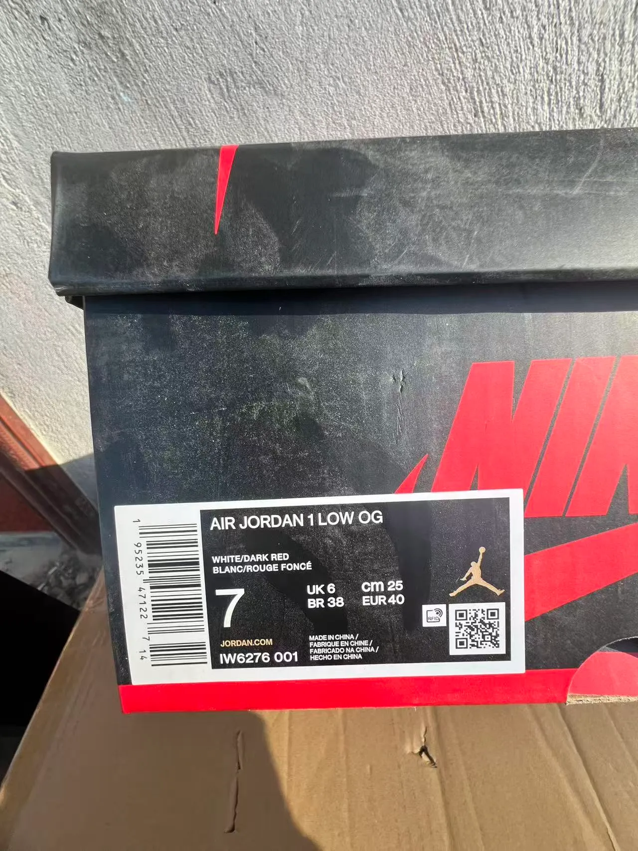 Nike Black Red Pebbled Leather Upper Contrast Overlays Lifestyle Sneakers 10