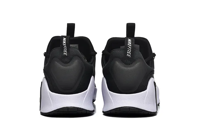 Nike Black White Engineered Mesh Upper Segmented Midsole Lifestyle Sneakers 3