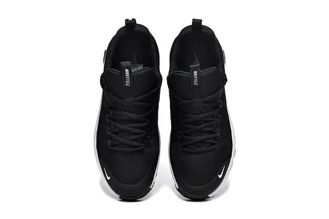 Nike Black White Engineered Mesh Upper Segmented Midsole Lifestyle Sneakers 6