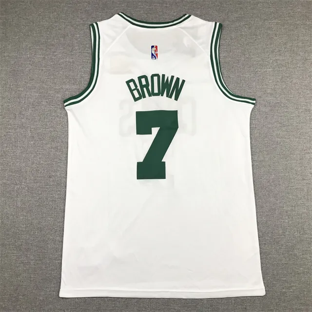 Nike Boston Celtics Vista Print blanc vert #7 maillot de basketball 2