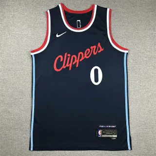 Nike Clippers City Edition Navy Red White Jersey