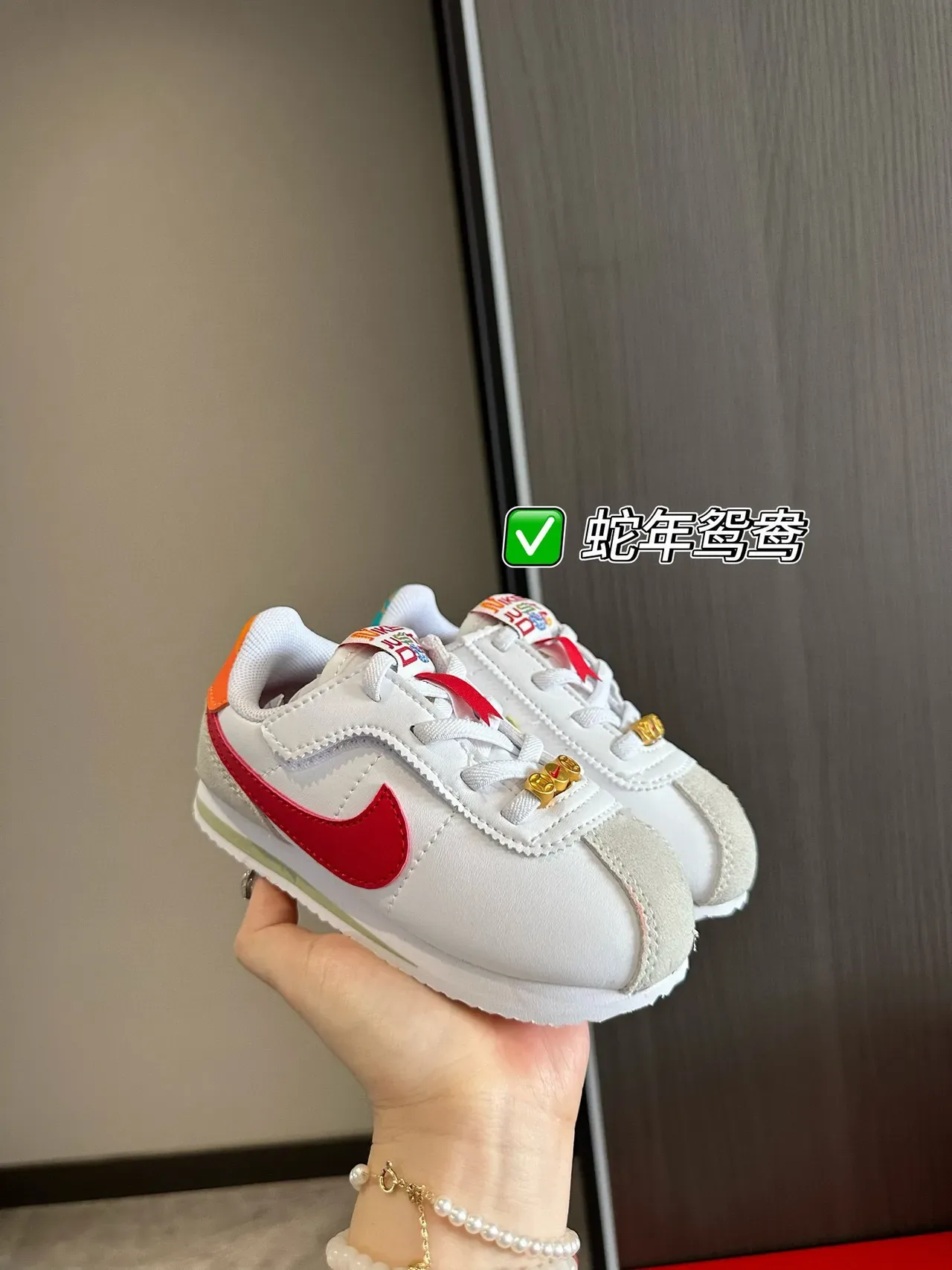 Nike Cortez White Black Low-Top Nylon Upper Lifestyle Sneakers 8