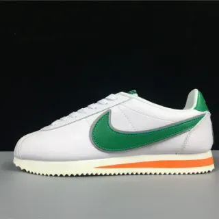 Nike Cortez White Green Orange জীবনশৈলী স্নিকার্স
