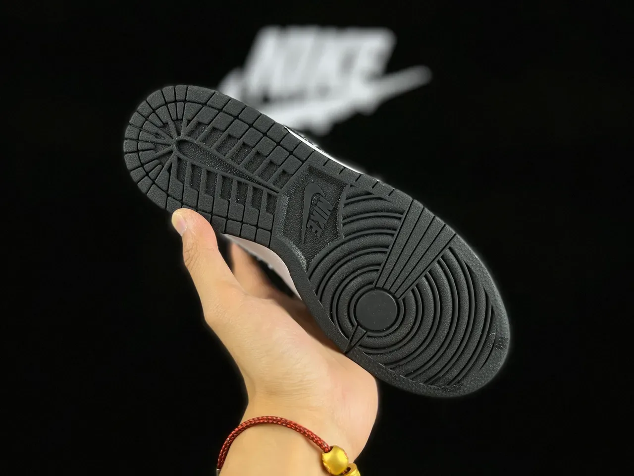 Nike Dunk Low Bandana Print Black White Lifestyle Sneakers 2