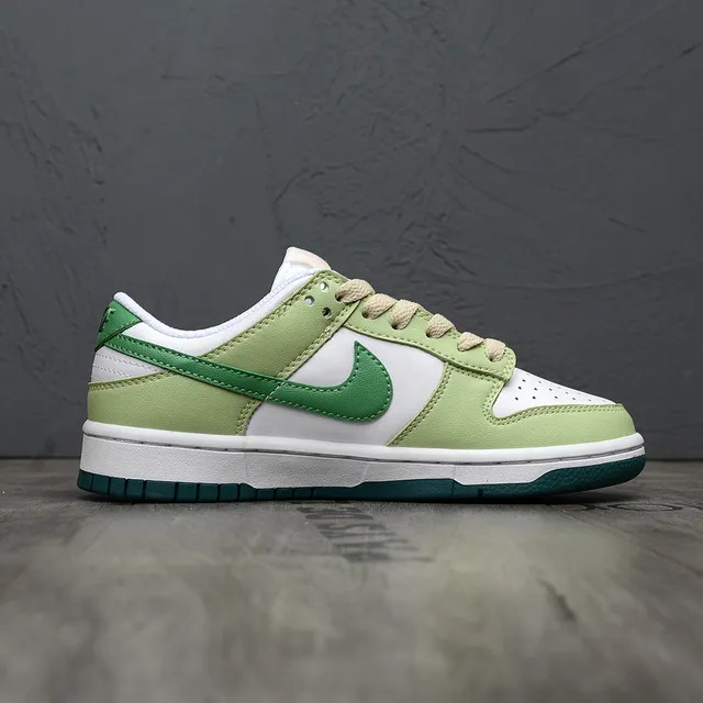 Nike Dunk Low Sea Salt Green White Lifestyle Sneakers 6