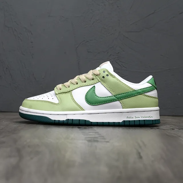 Nike Dunk Low Sea Salt Green White Lifestyle Sneakers 7