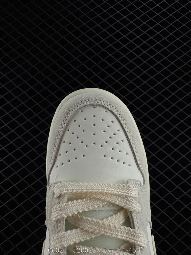 Nike Dunk SB Low Beige Orange Cupsole أعلى من السويد والجلد حذاء تزلج 5