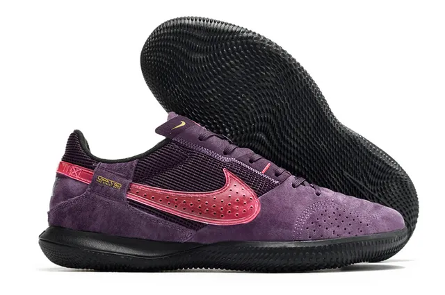 Nike Gato chaussures de football indoor blanches bleues rouges 20