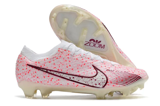 Nike Chaussures de football avec partie supérieure or bleu métallique cuivre plaque de semelle iridiscente terrain ferme 2