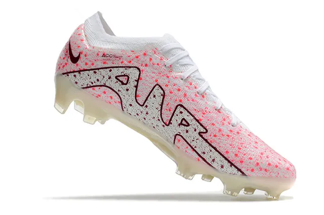 Nike Chaussures de football avec partie supérieure or bleu métallique cuivre plaque de semelle iridiscente terrain ferme 24