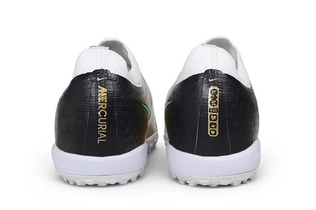 Nike Chaussures de football turf dessus synthétique métallique or bleu talón dégradé 13