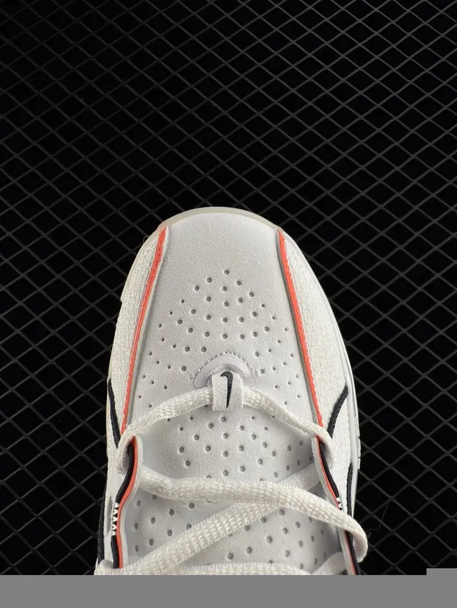Nike GP-03 White Black Orange Performance Basketball Shoes 2