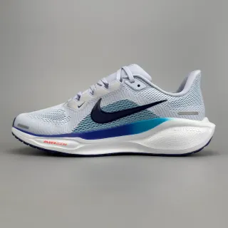 Nike Gris Bleu Upper Malla Engineered Overlay Gradient Chaussures de Running