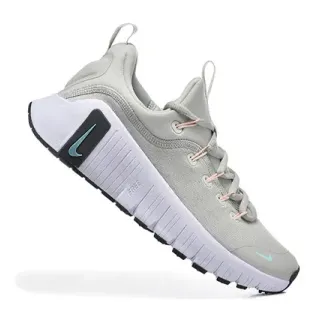 Nike Gray Blue Knit Upper Sculpted White Midsole Lifestyle Sneakers