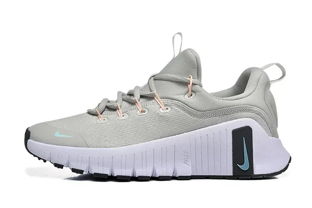 Nike Gris Bleu Knit Upper Midsole Sculpté Blanc Lifestyle Sneakers 6