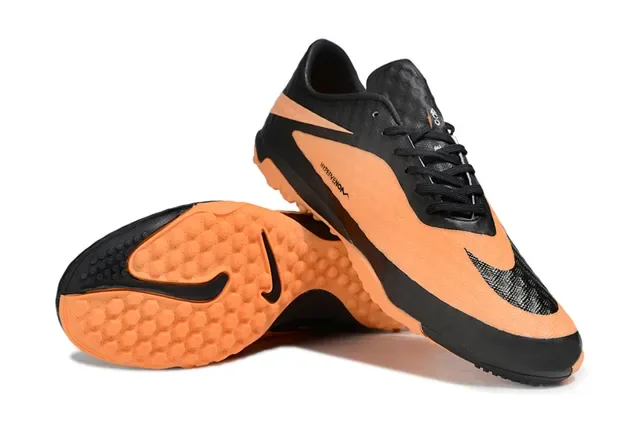 Nike Hypervenom Turf Orange Black Turf Soccer Shoes 4
