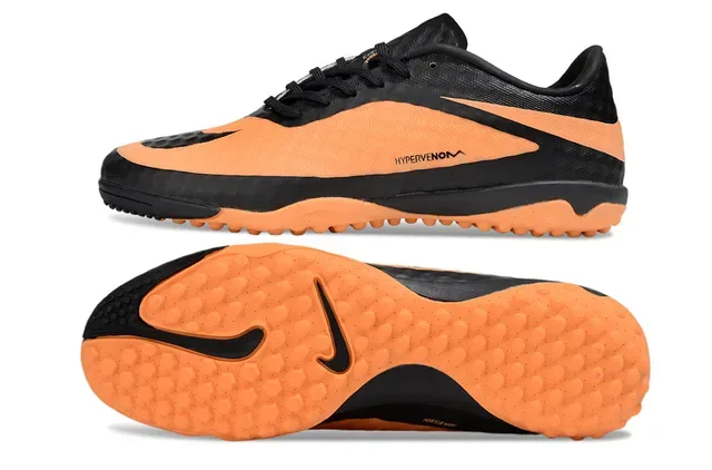 Nike Hypervenom Turf Orange Black Turf Soccer Shoes 6