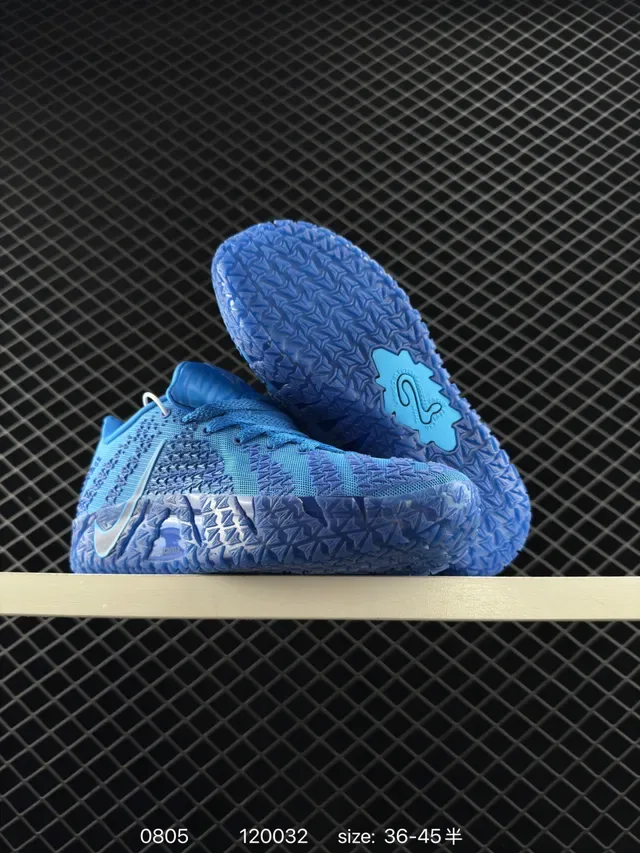 Nike JA 3 Blue Knit Low-top Basketball Shoes 6